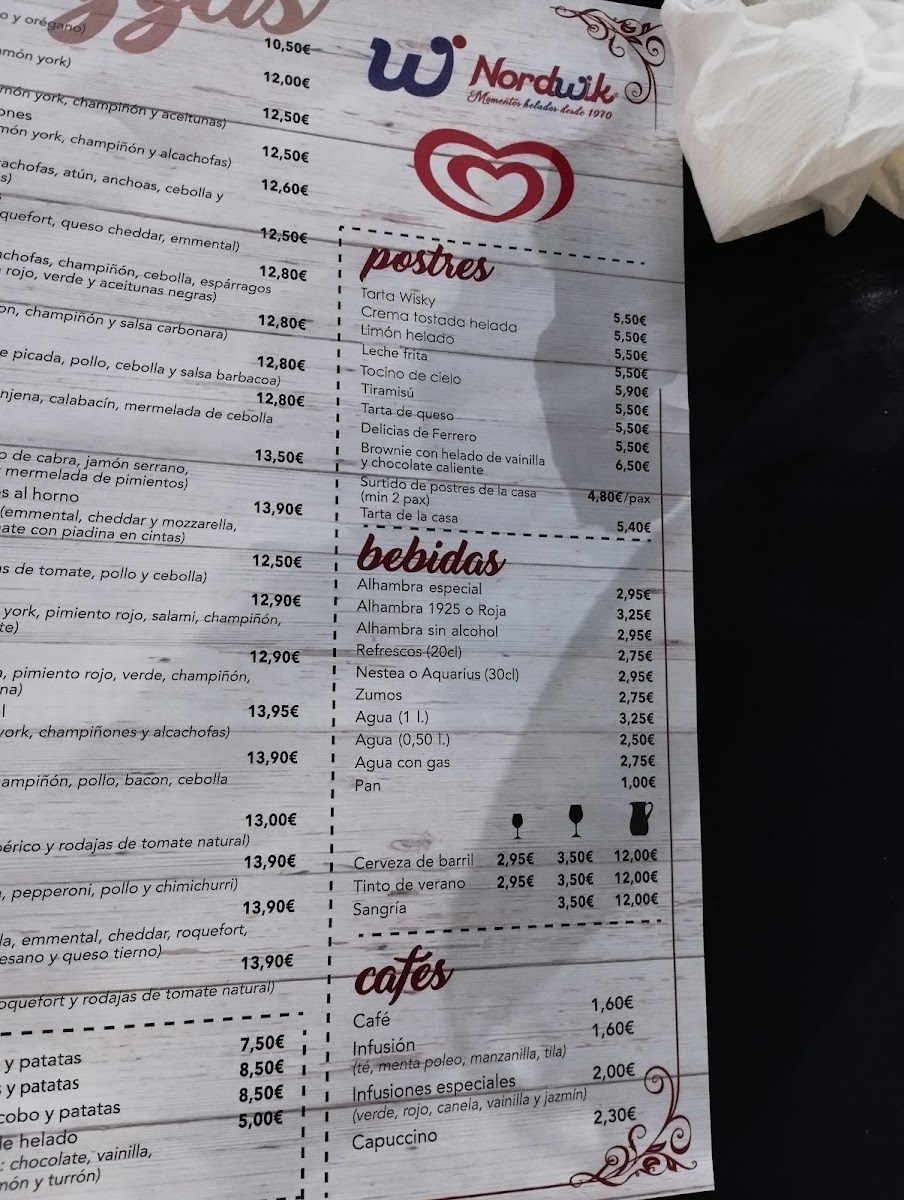 Menu Restaurante El Cortijo-7